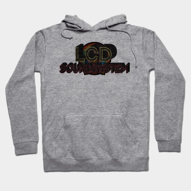 LCD Soundsystem #4 designn Hoodie by Yakinlah Artisan Designs